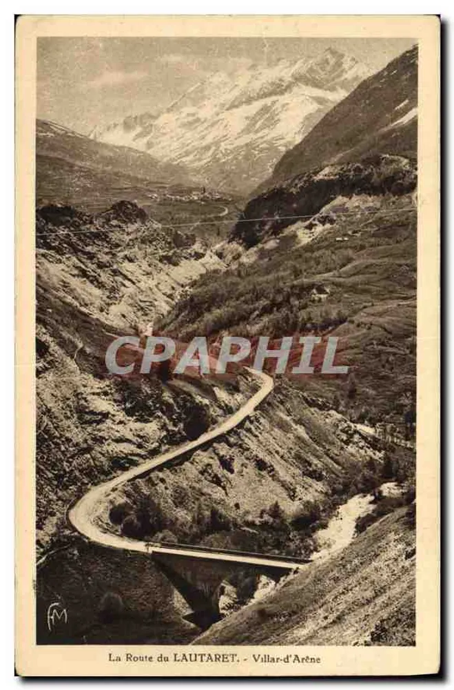 Die Route des LAUTARET - Villar-d'Arène — Héliogravure d'Art, n°180 - Vorderseite