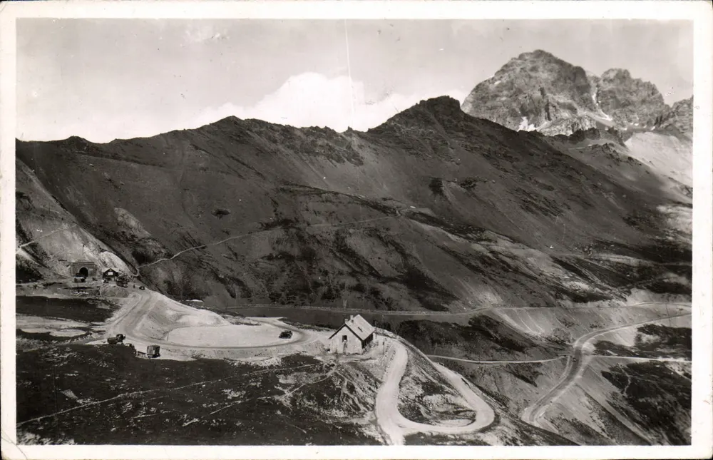 Col du Galibier — Die Schlangenlinien — Éditions Frank, Nizza, n° 779 - Vorderseite