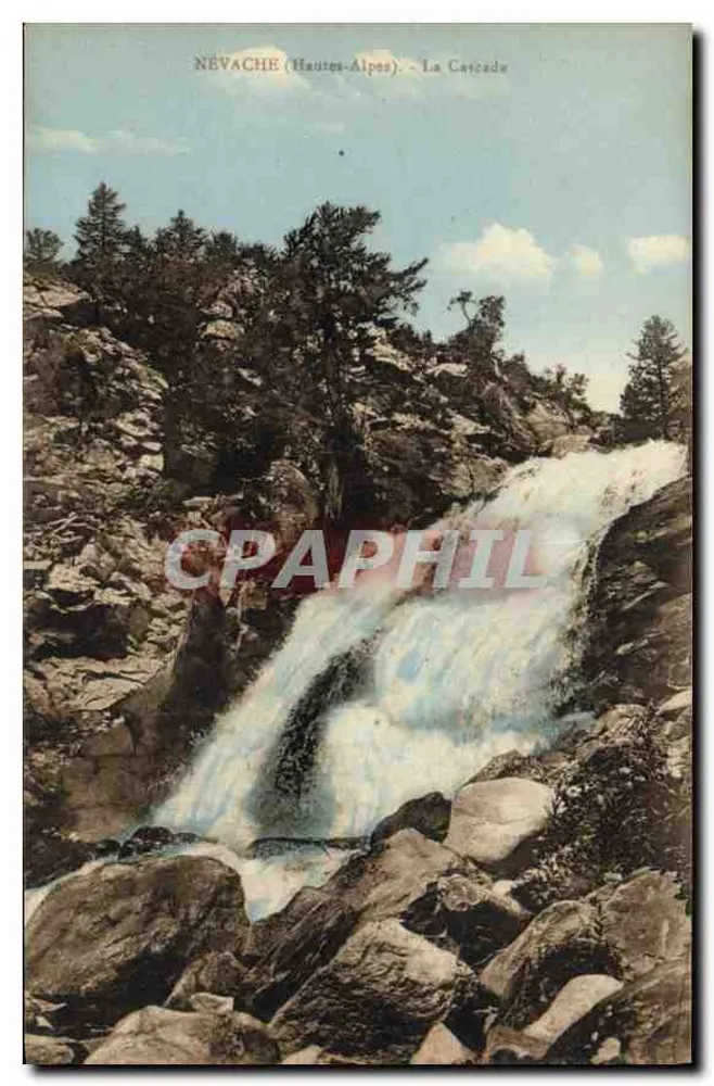 Névache (Hautes-Alpes) — A Cascata — Edição L. Maubec Briangör - Frente