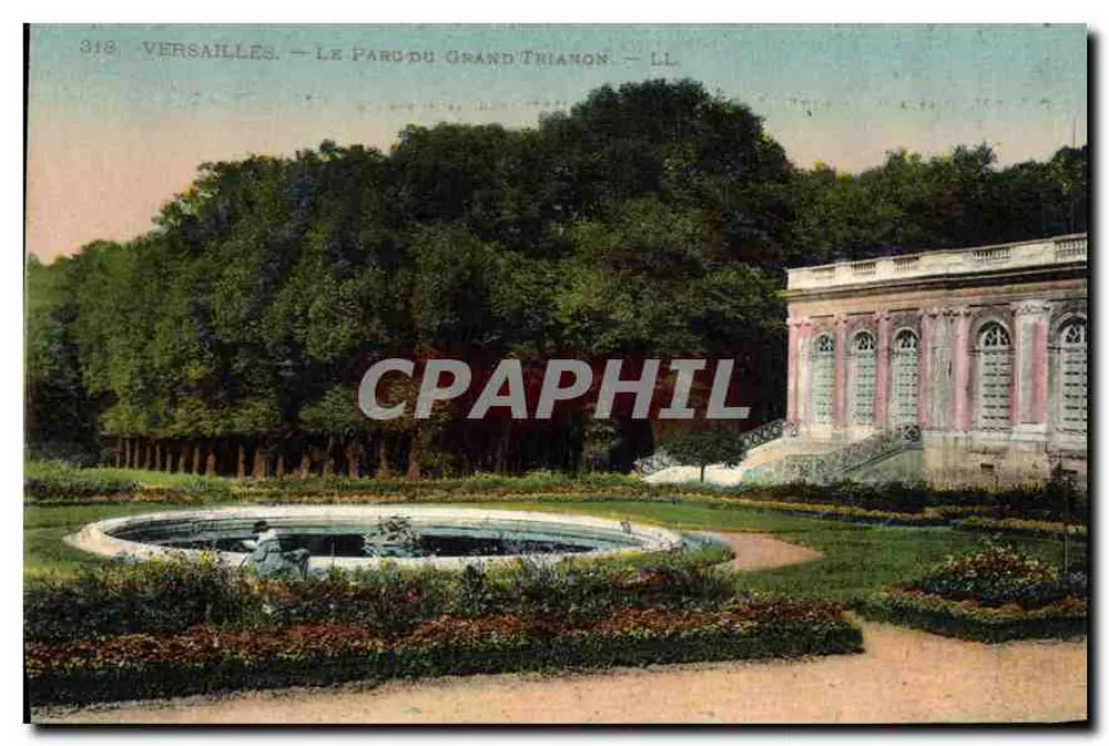 Versalhes — O Parque do Grande Trianon — LL. — n° 318 - Frente
