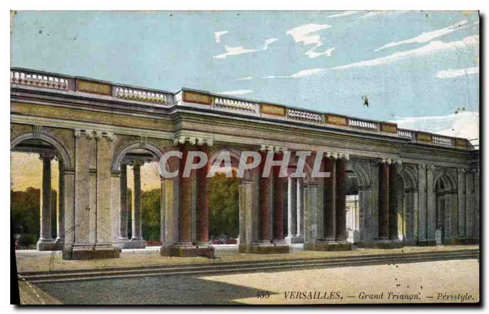 Versailles — Grand Trianon — Pérystilo - Frente