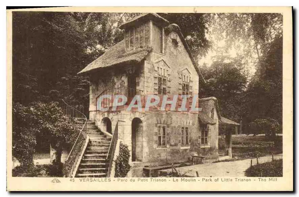 Versalhes - Parque do Petit Trianon - A Moinha — Antiga casa de artista em Strasbourg - Frente