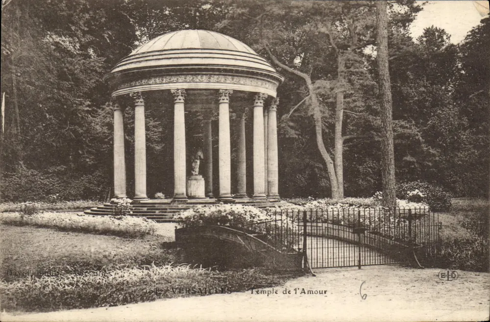 Versailles - Templo do Amor — Editor E.D. n°6 - Frente