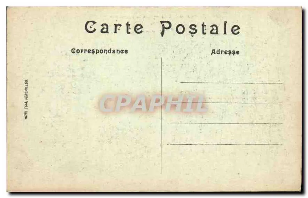 Parque de Versailles — Bassin de Latone — Impr. Eda, Versailles - Verso