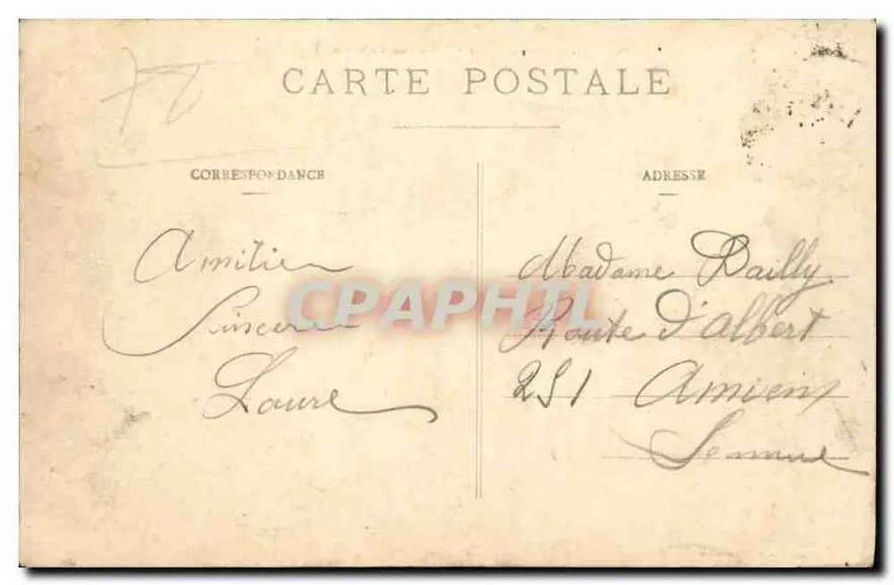 Versailles - Grandes Eaux - Bassin de Latone und Tapis-Vert — Frau Moreau, Verlag, Versailles - Rückseite