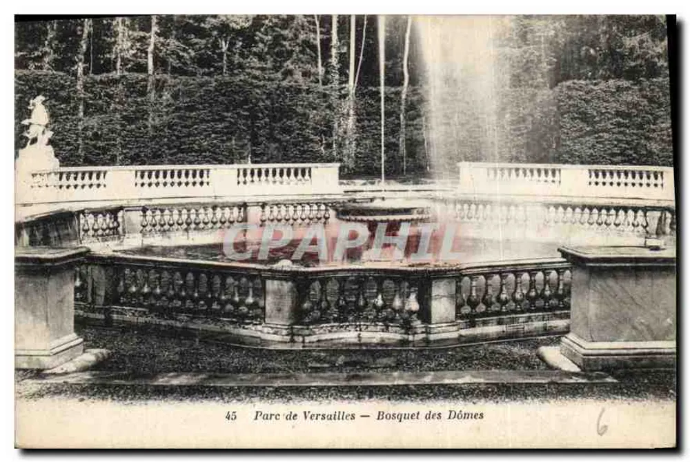 Parque de Versailles — Bosque dos Dômes — Impr. Eda, Versailles - Frente
