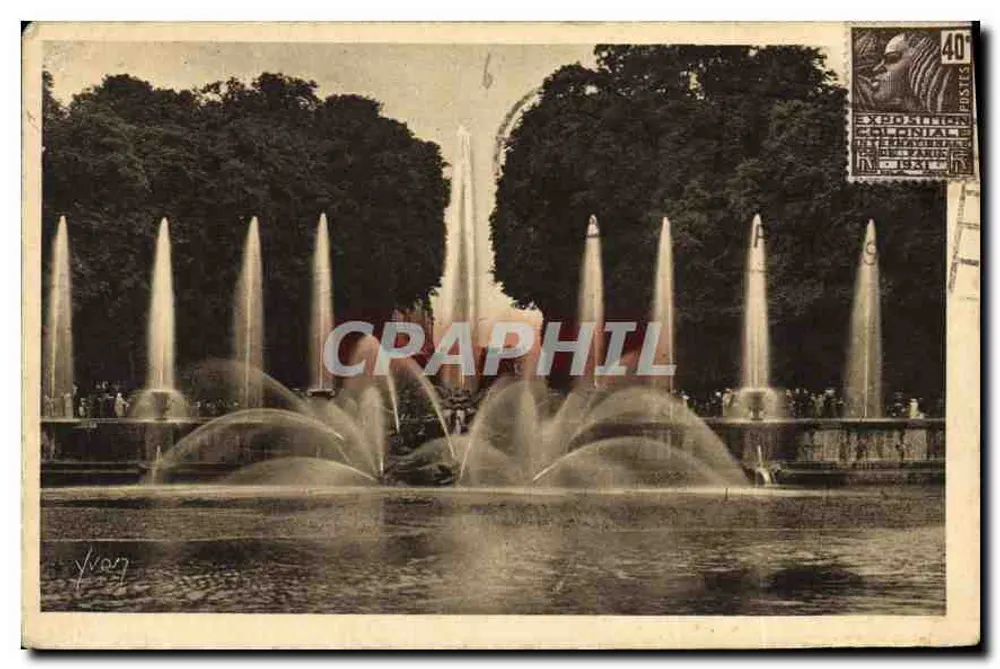 Neptunbecken — Versailles — Éditions d'Art VVC - Vorderseite