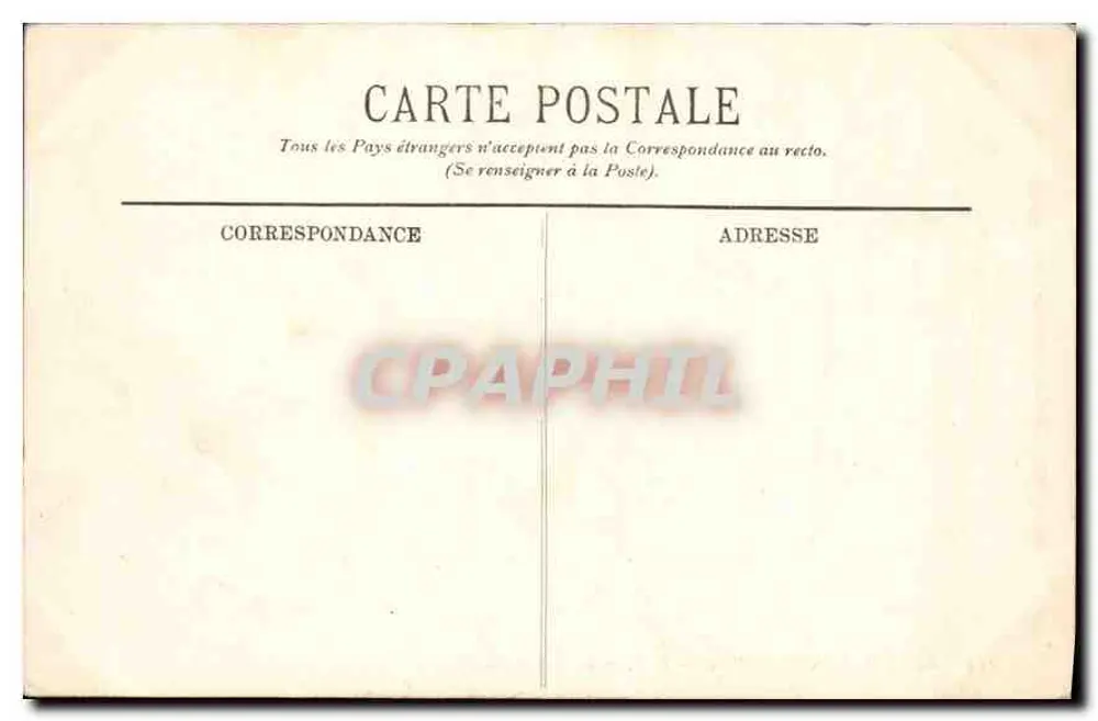 Versailles — O Parque — O Carro de Apolo — LL. — N° 154 - Verso