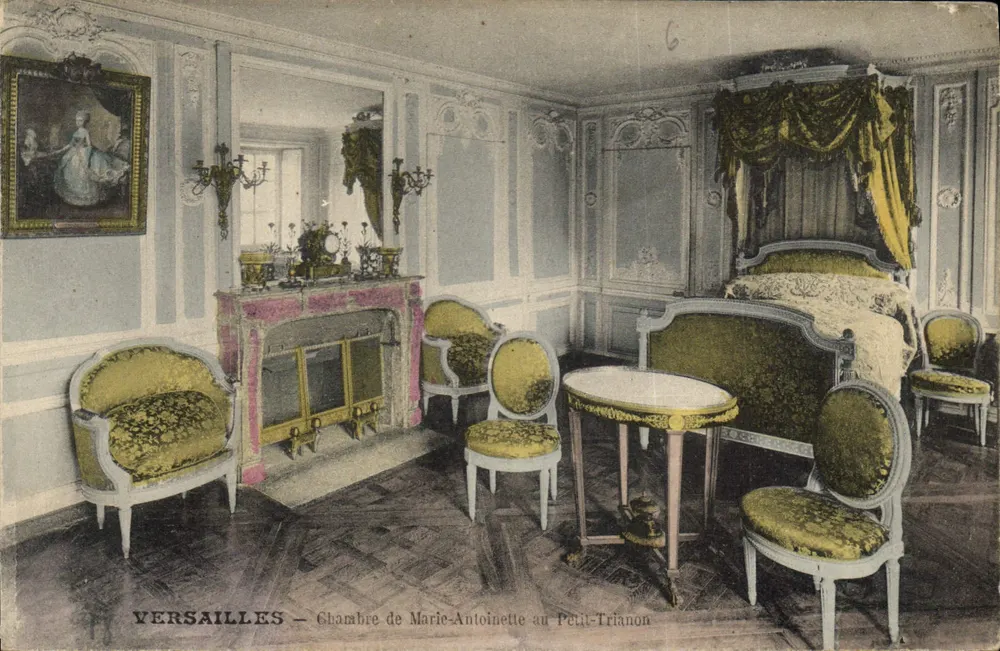 Versailles — Quarto de Marie-Antoinette no Petit-Trianon - Frente