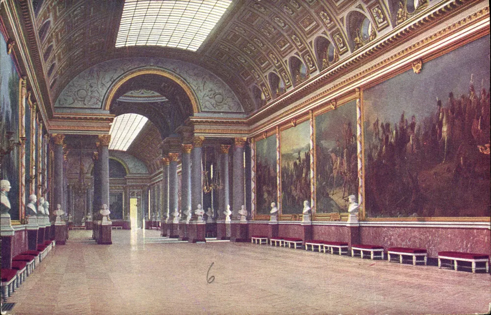 Schloss Versailles — Galerie der Schlachten — Editions A. Noyer, Paris - Vorderseite