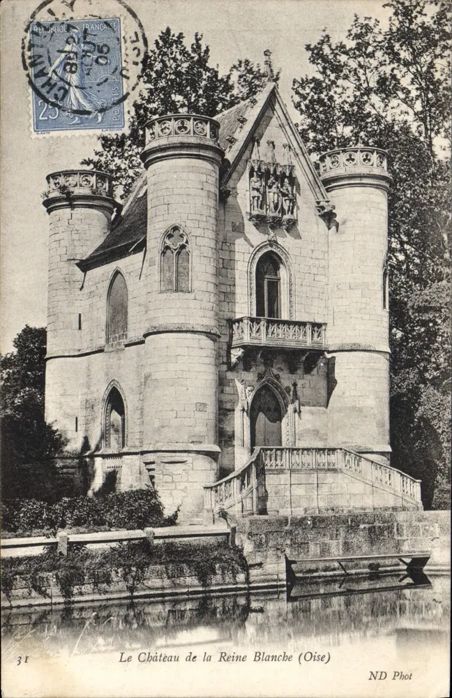 O Castelo da Rainha Branca (Oise) — ND Phot — n°31 - Frente