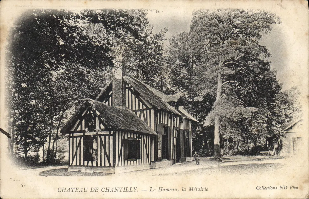 Schloss Chantilly — Le Hameau, la Métairie — Collections ND Phot - Vorderseite