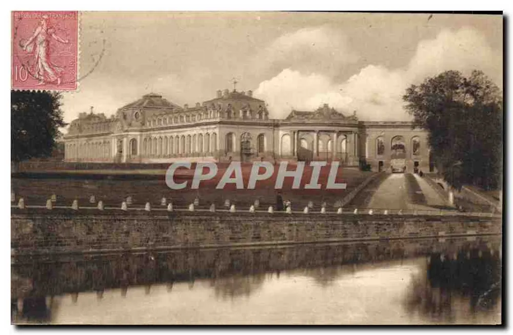 Chantilly — Castelo de Chantilly — Carta postal de luxo - Frente