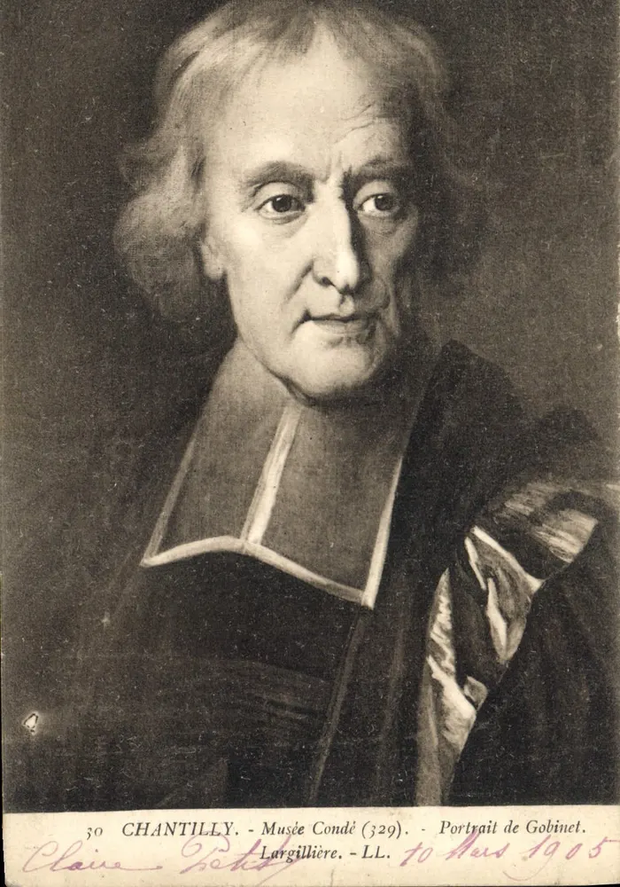 Retrato de Gobinet — Museu Condé (329) — Chantilly - Frente