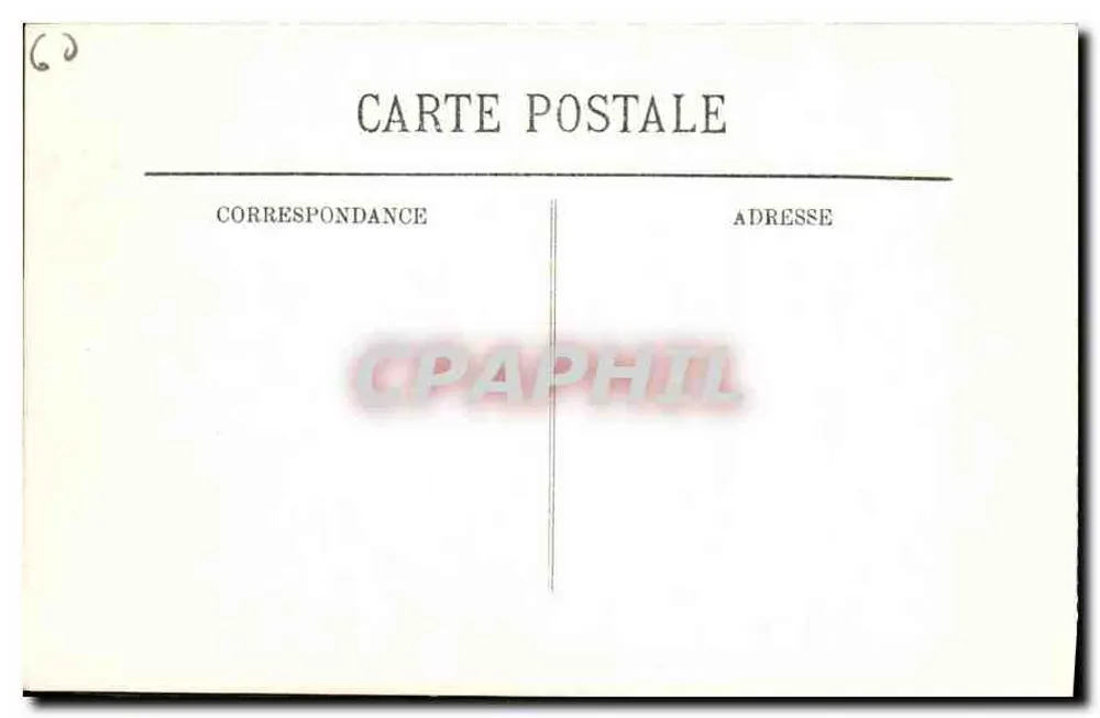 Chantilly — O Castelo — A Ilha do Amor — LL. — N° 138 - Verso