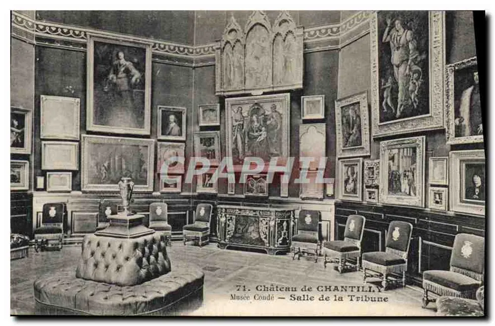 Château de Chantilly — Musée Condé — Salle de la Tribune - Vorderseite