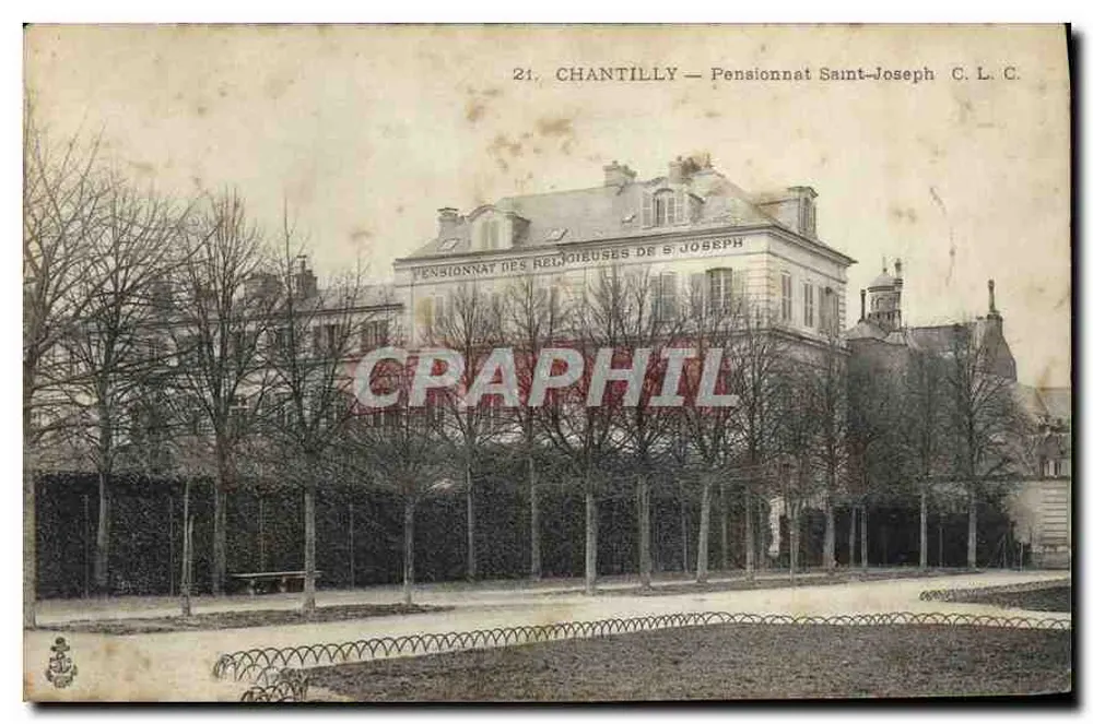 Chantilly — Pensionato Santo José — C.L.C. - Frente
