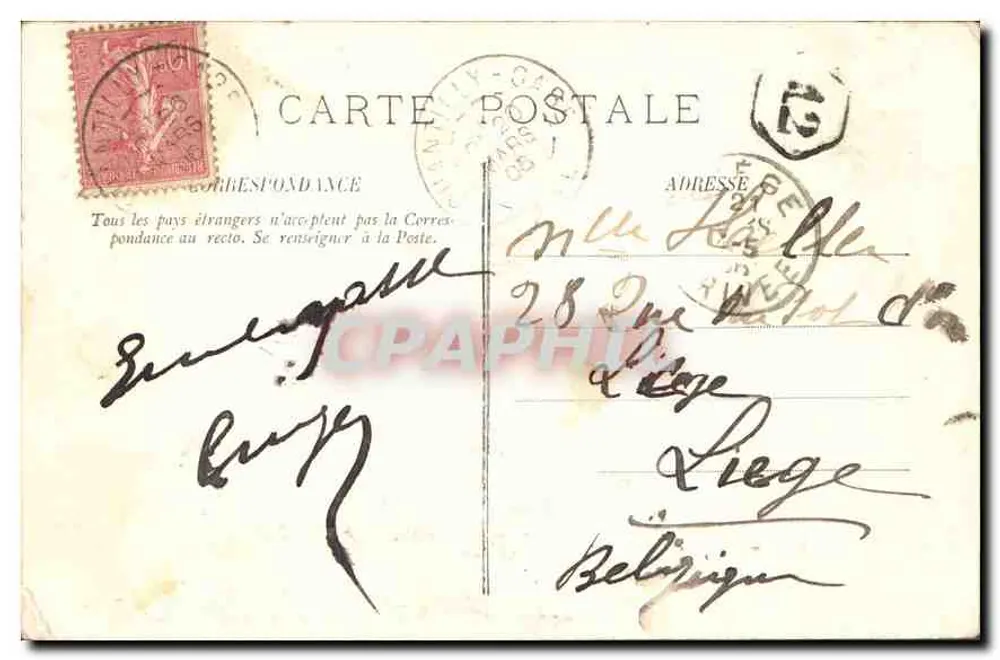 Chantilly — La Nonette — LL. — n°79 - Verso