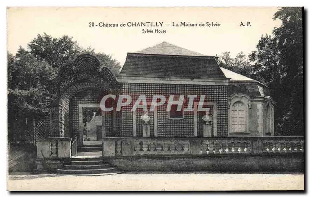 Castelo de Chantilly — A Casa de Sylvie — A.P. - Frente
