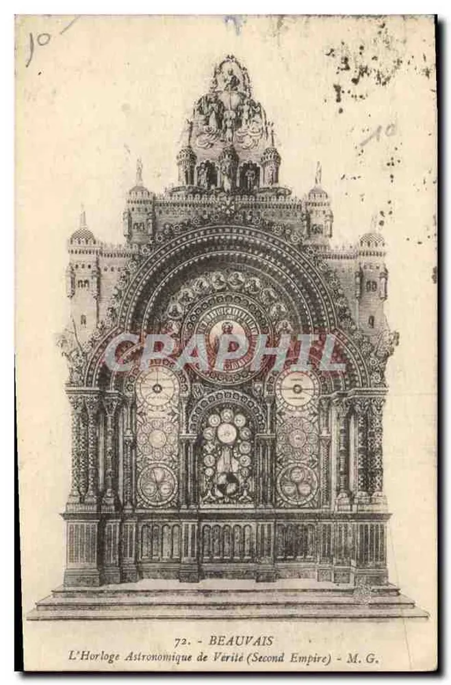 Die astronomische Uhr von Vertié (Zweitreich) — Beauvais — M. G. - Vorderseite