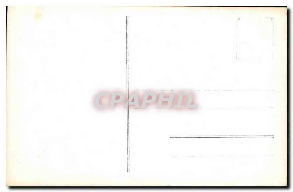 Porto com navio de casco escuro — calçada de pedra — editor desconhecido - Verso