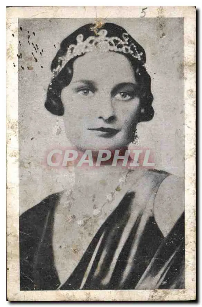 Koningin Astrid van België — portret — onbekende uitgever, serie nr. 5 - Voorkant