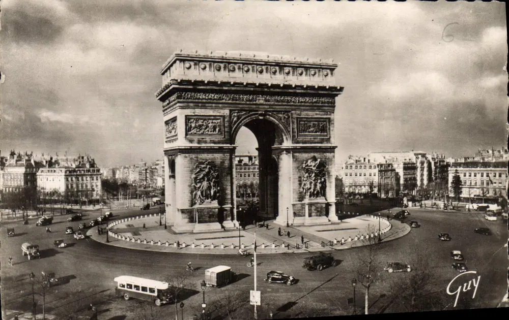 Paris — Arc de Triomphe — Verlag Guy, n°6 - Vorderseite