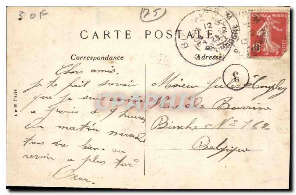 Paris — Petit Palais — n° 98 - Verso