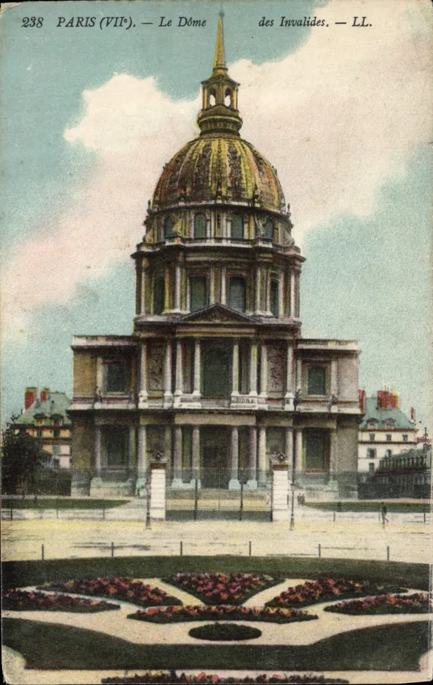 Paris (VII) — O Dôme dos Invalides — LL. n° 238 - Frente