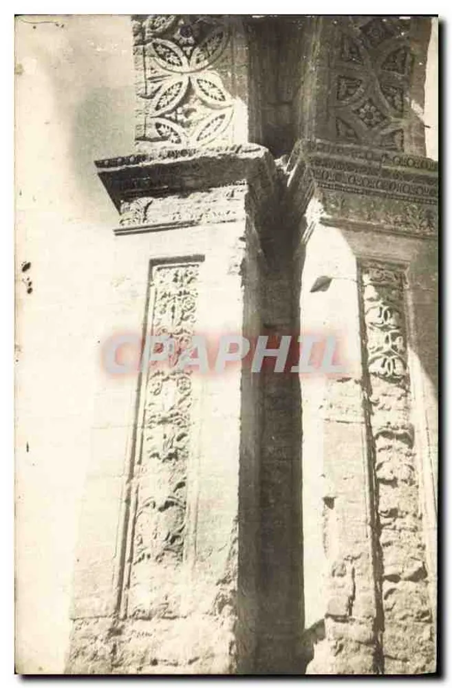 Detalhe de arquitetura ornada — Palmyra — Carta postal - Frente