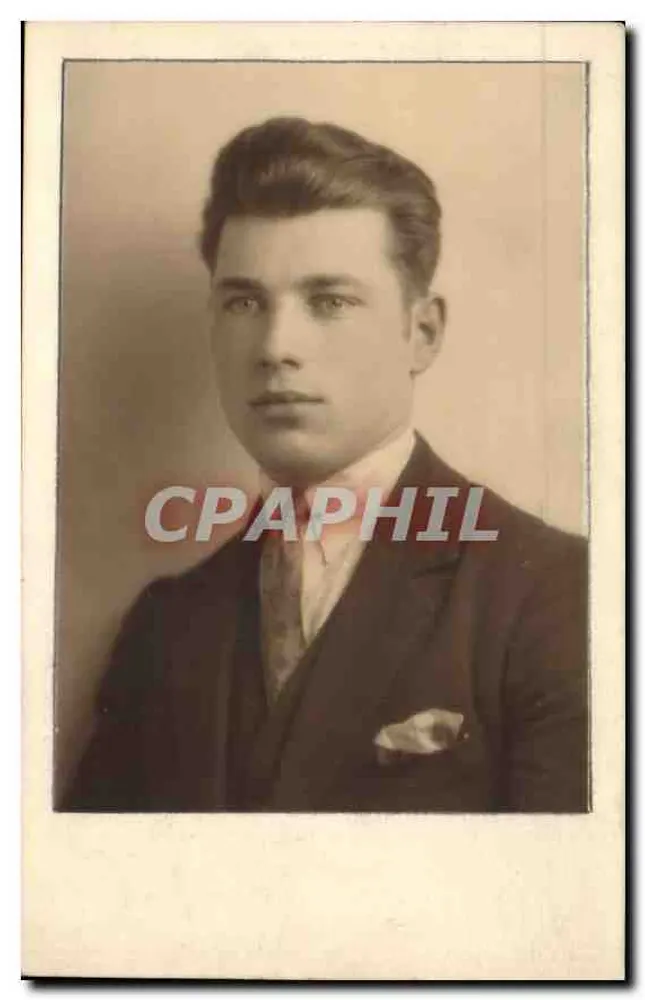 Retrato de um jovem — editor desconhecido, número de série não visível - Frente