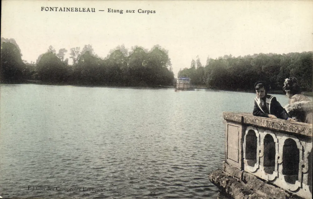 Fontainebleau — Etang aux Carpes — Edition des Comptoires Français - Vorderseite
