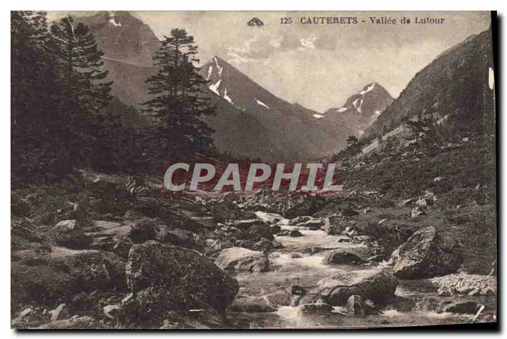 Cauterets - Vale de Lutour — n° 125 - Frente
