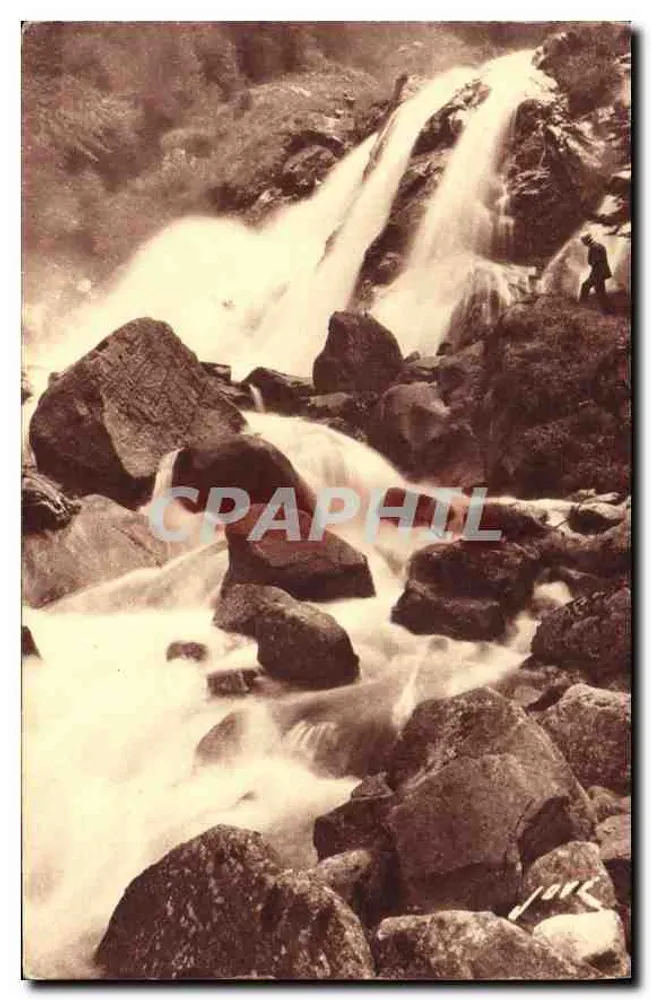 Cascata de Lutour — Cauterets — Edição Jové, Pau (B.P.P.) - Frente