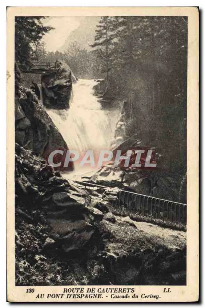 Route de Cauterets - Cascade du Cerisey — LL. n°130 - Vorderseite