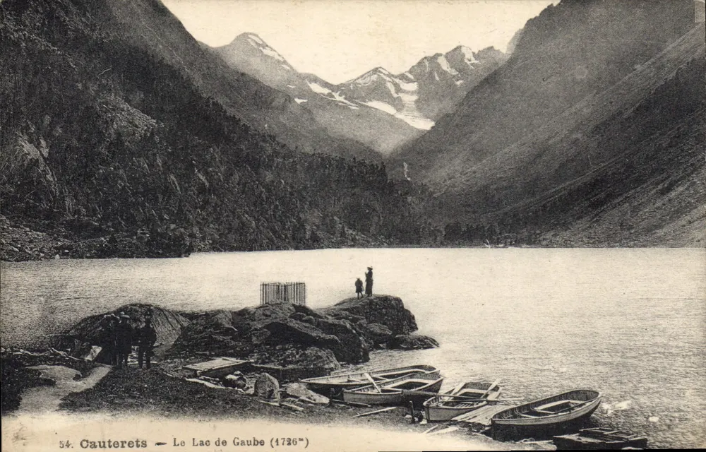 Cauterets — O Lago de Gaube (1726m) - Frente