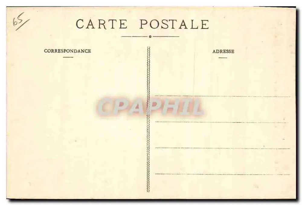 Cauterets — O Ponte da Espanha — Os Pirineus - Verso