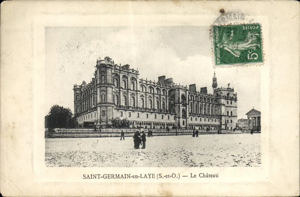 SAINT-GERMAIN-en-LAYE (S.-et-O.) — O Castelo — Editor não visível, número de série não visível - Frente