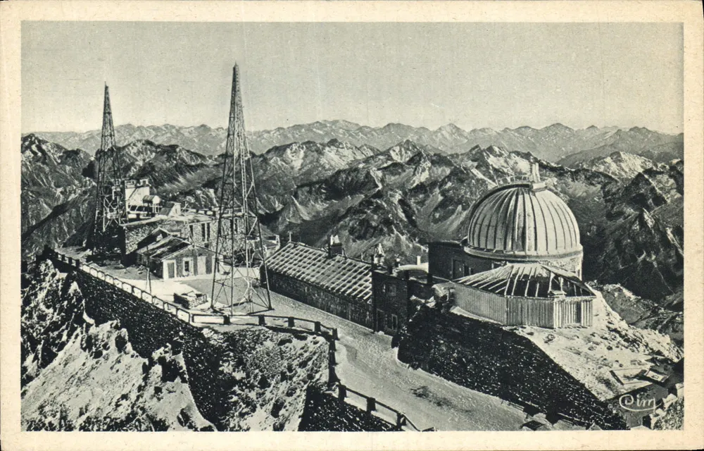 Observatorium des Pic du Midi — Die Pyrenäen — Verlag Oirr - Vorderseite