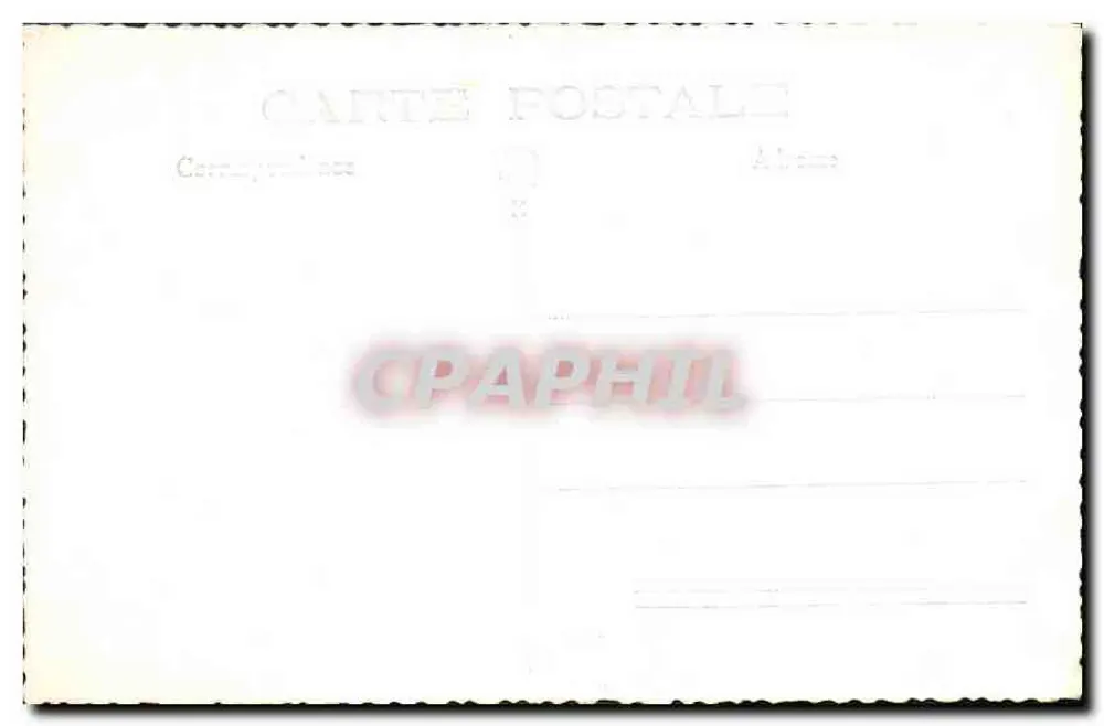 Dois crianças — estúdio fotográfico — Carte postale Bilhete postal antigo - Verso