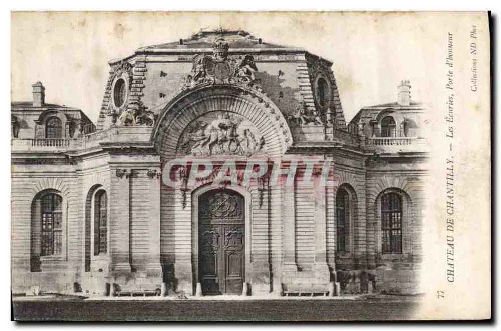Schloss Chantilly — Ehrentor — Collections ND Pht - Vorderseite
