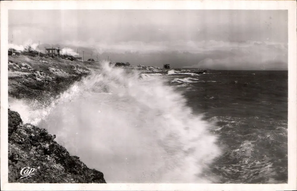 Rochers de la Grande Côte — Saint-Palais-sur-Mer — Verlag C.A.P. Nr. 484 - Vorderseite