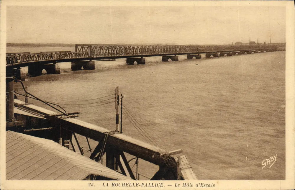 La Rochelle-Pallice — Der Môle d'Escale — Saby - Vorderseite
