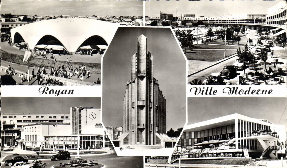 Royan — Cidade Moderna — editor Réal-Photo, número de série não visível - Frente
