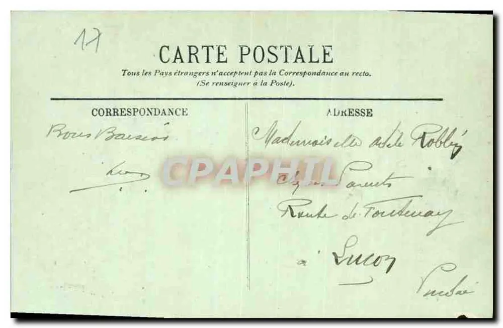 La Rochelle — Casa Henri II — LL. - Verso