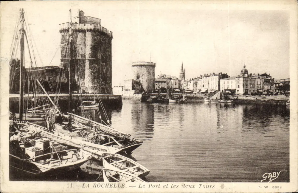La Rochelle — Der Hafen und die beiden Türme — Gaby, n° 3332 - Vorderseite