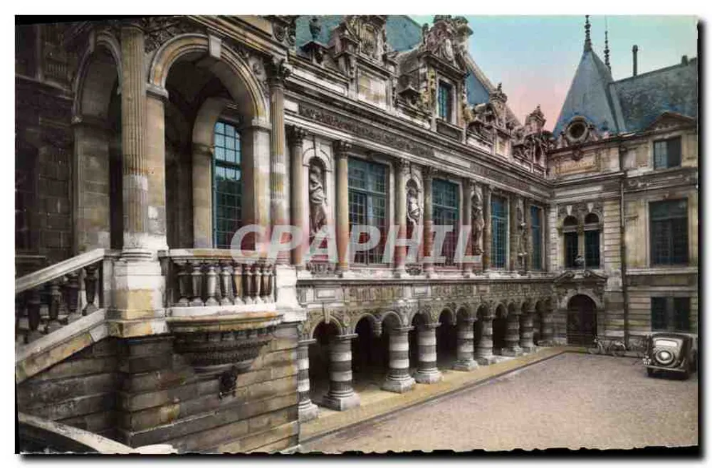La Rochelle — Rathaus, Cour d'Honneur — Éditions du Globe, Paris - Vorderseite