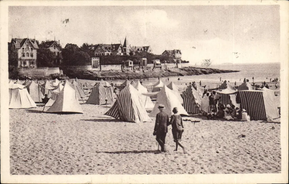 Saint-Palais — Strand und Villen — VerlagNr. 263 - Vorderseite