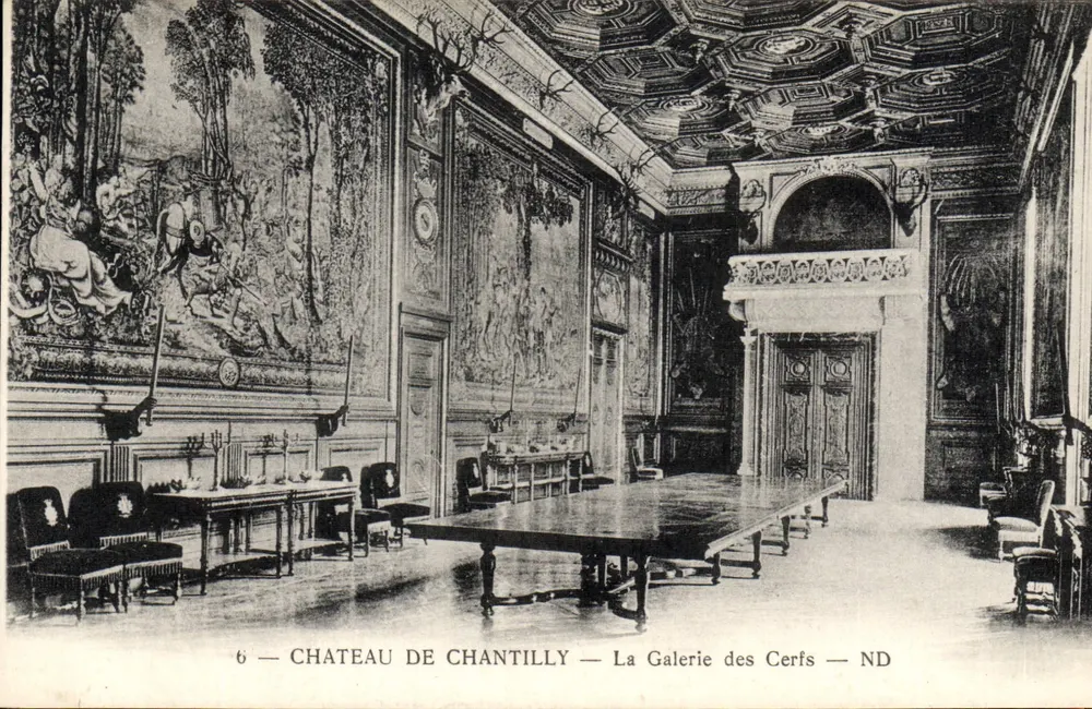 Schloss Chantilly — Galerie der Rehe — ND - Vorderseite