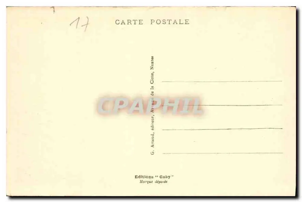 La Rochelle — Türme am Hafenportal — Sibby, n°100 - Rückseite
